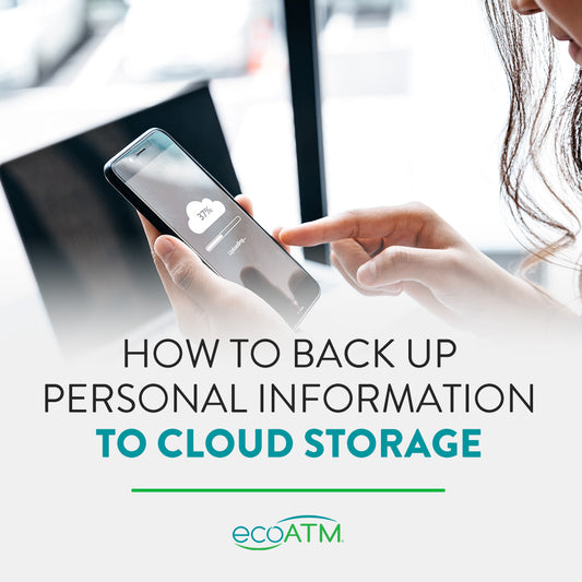 How to Back Up Personal Information Cloud Storage