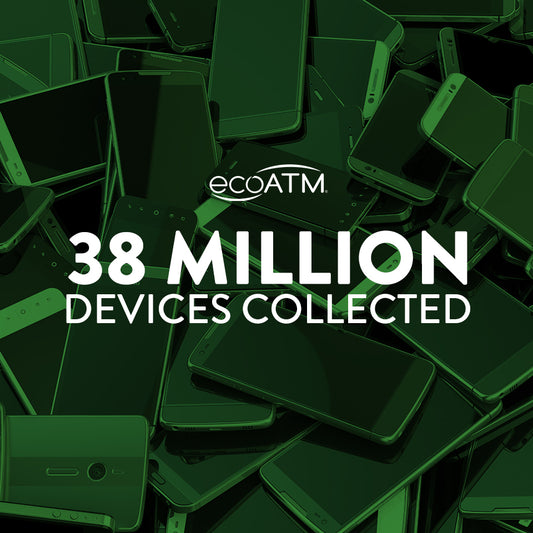 ecoATM Collects Over 38 Million Devices