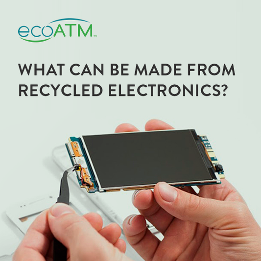 What Can Be Made From Recycled Electronics? - ecoATM